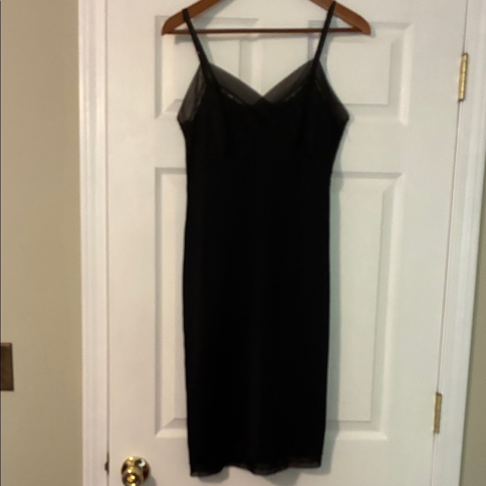 Vintage Elegant Black Chemise